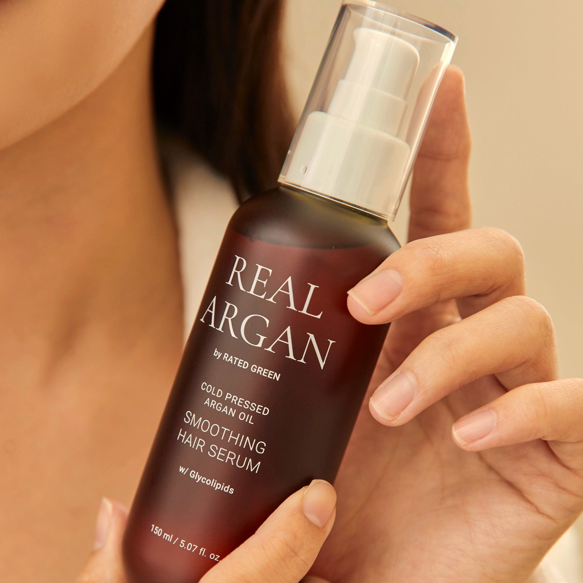 Serum Real Argan Smoothing Hair · Rated Green | MiiN Cosmetics