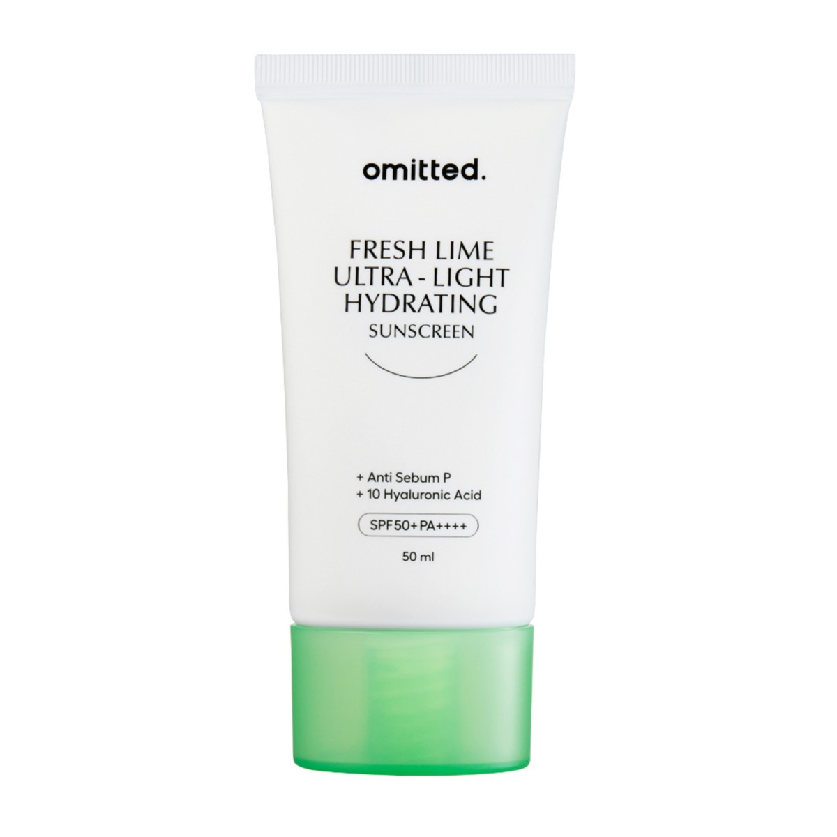 Fresh Lime Ultra-Light & Hydrating Facial Sunscreen · Omitted | MiiN Cosmetics
