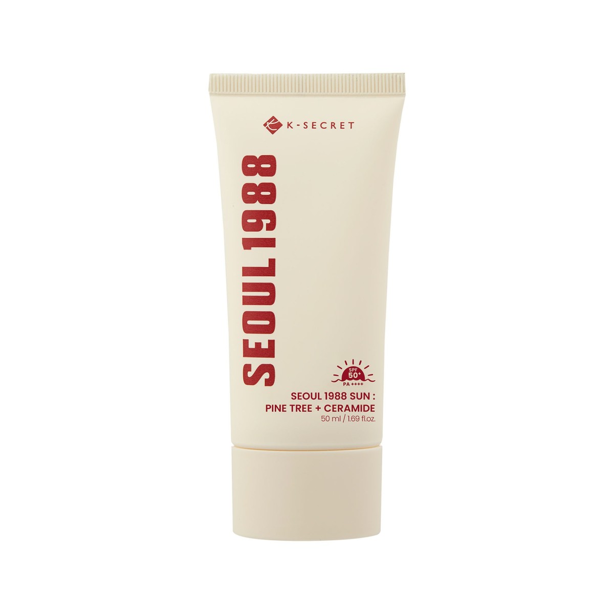 Sunscreen Pine Tree + Ceramide · SEOUL 1988 by K-SECRET | MiiN Cosmetics