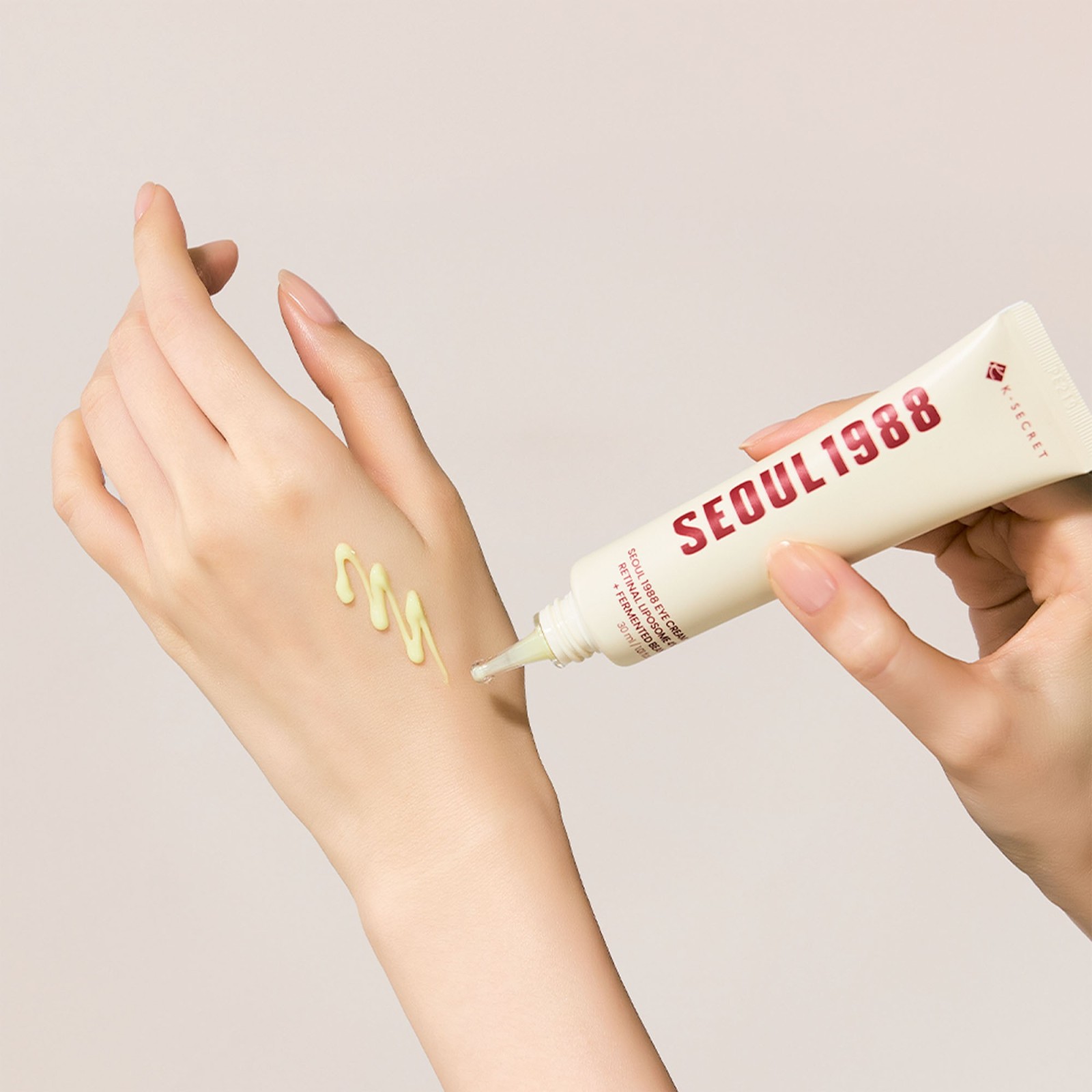 Eye Cream : Retinal Liposome 4% + Fermented Bean · SEOUL 1988 by K-SECRET | MiiN Cosmetics