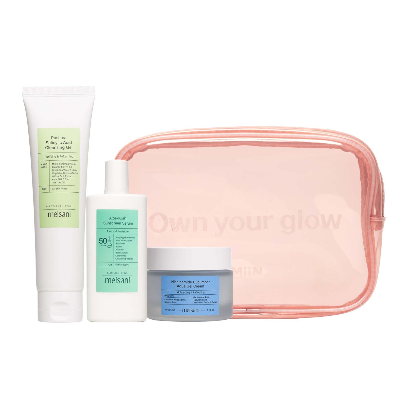 Starter Pack: Rotina Coreana em 3 Passos · MiiN | MiiN Cosmetics