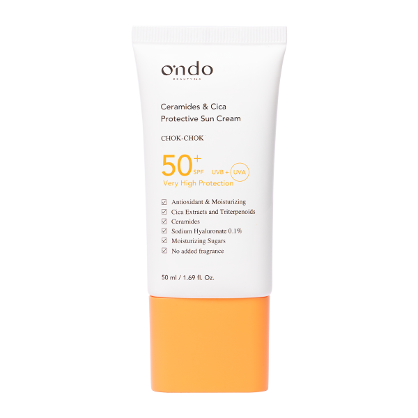 Feuchtigkeitsspendende Sonnencreme 50+ mit Antioxidantien - Ondo Beauty 36.5 | MiiN Cosmetics