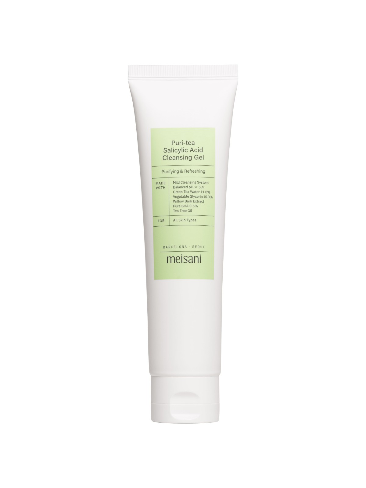 Puri-tea Salicylic Acid Cleansing Gel - Meisani | MiiN