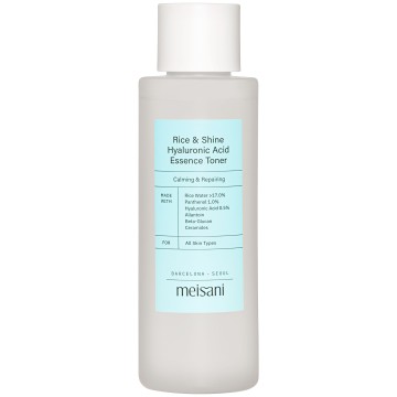 Rice & Shine Hyaluronic Acid Essence Toner - Meisani | MiiN