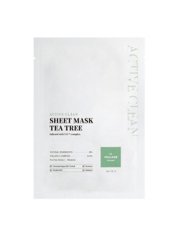 Balancing Tissue Mask with Tea Tree and Allantoin - Village 11 | MiiN Cosmetics