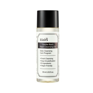 Gentle Black Fresh Cleansing Oil - Klairs | MiiN Cosmetics