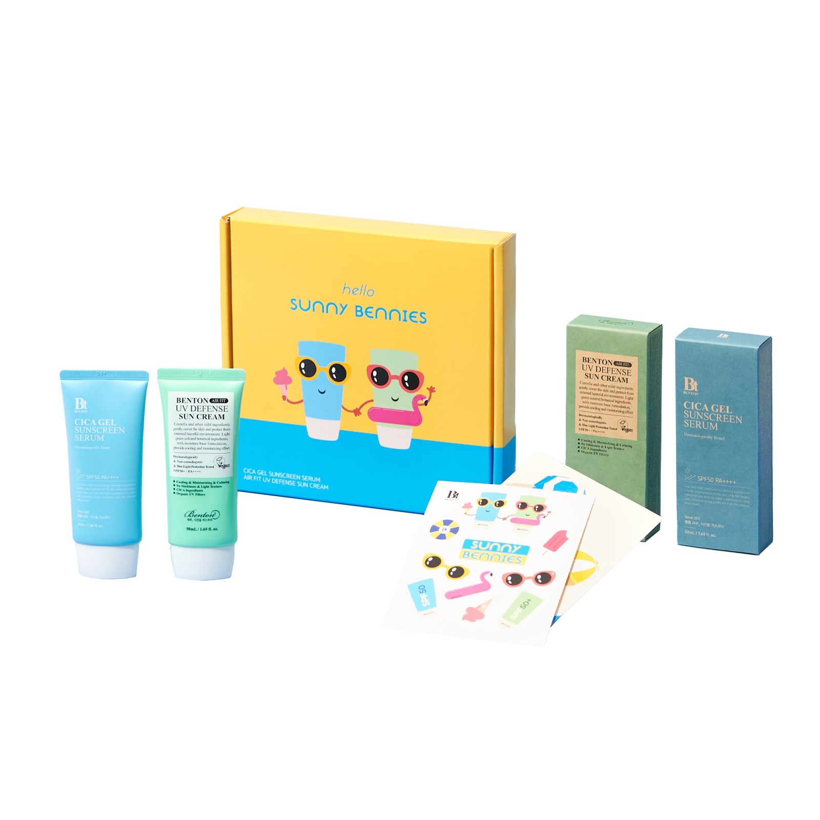 Hello Sunny Bennies Set Benton | MiiN Cosmetics