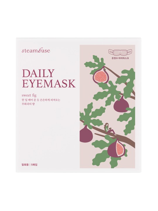 Eyemask Sweet Fig · steambase | MiiN Cosmetics