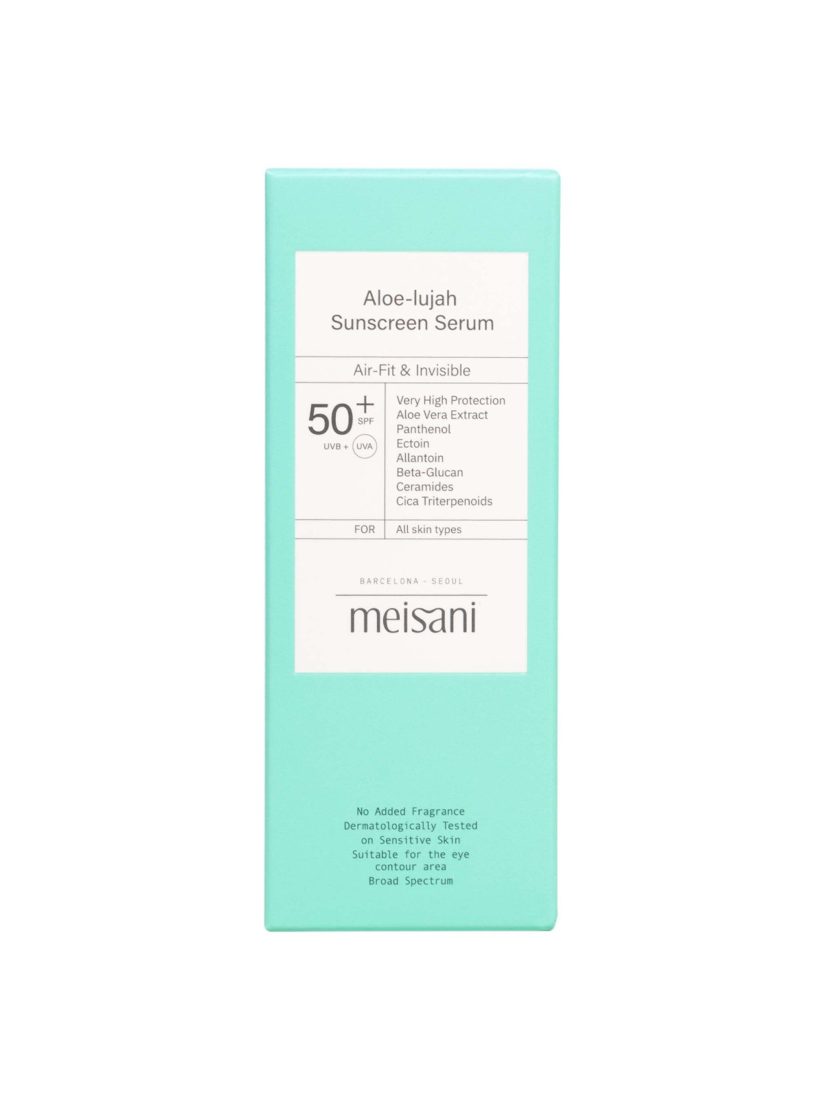 Sonnenschutz Aloe-lujah Serum · Meisani | MiiN Cosmetics