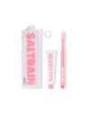 Travel Dental Kit Pink · Saltrain | MiiN Cosmetics