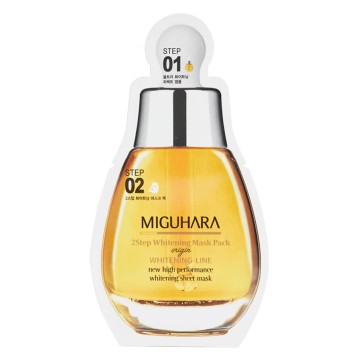 2Step Whitening Mask Pack Origin · MIGUHARA | MiiN Cosmetics