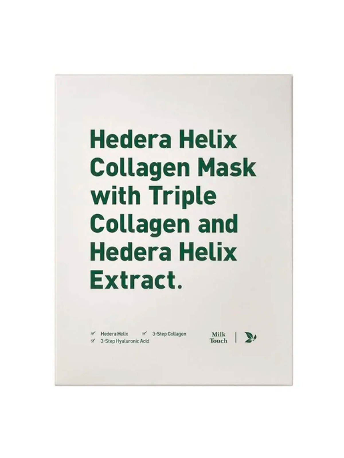 Hedera Helix Collagen Maske · Milk Touch | MiiN Cosmetics