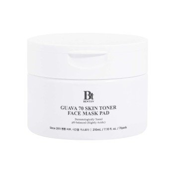 Guava 70 Haut-Toner-Gesichtsmaske Pads · Benton | MiiN Kosmetik