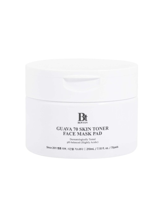 Guava 70 Haut-Toner-Gesichtsmaske Pads · Benton | MiiN Kosmetik