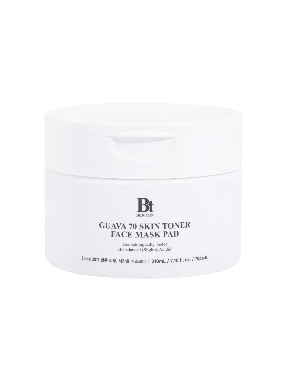 Guava 70 Haut-Toner-Gesichtsmaske Pads · Benton | MiiN Kosmetik