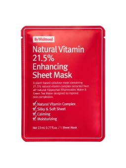 Maske Natural Vitamin 21.5% · By Wishtrend | MiiN Cosmetics