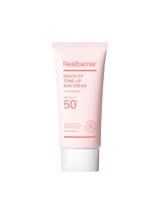 Peach Fit Tone-Up Sun Cream · Real Barrier | MiiN Cosmetics