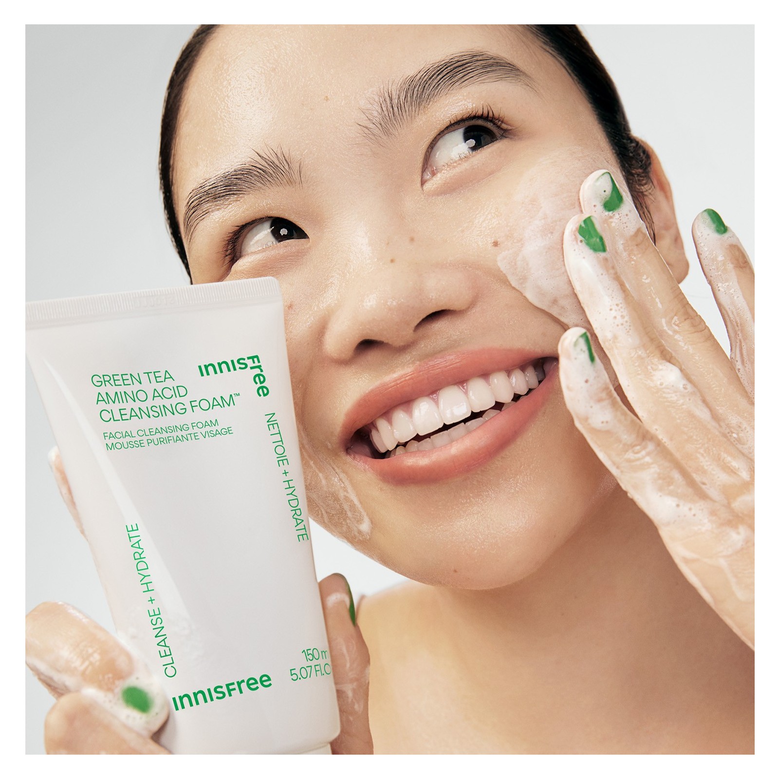 Green Tea Amino Acid Cleansing Foam · innisfree | MiiN Cosmetics