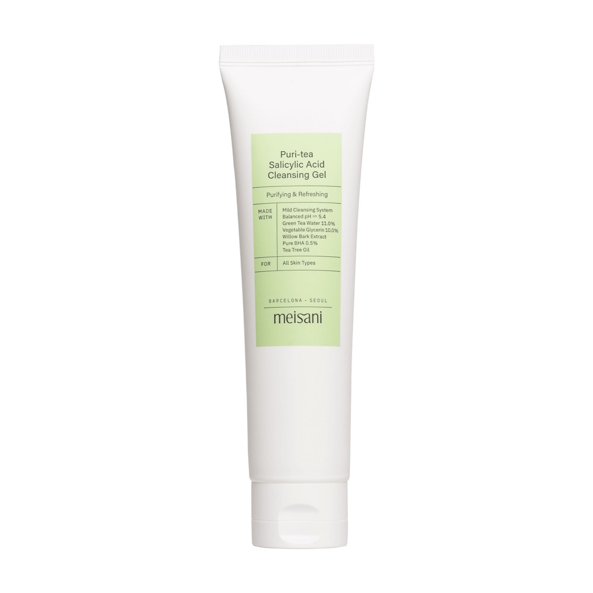 Puri-tea Salicylic Acid Cleansing Gel - Meisani | MiiN