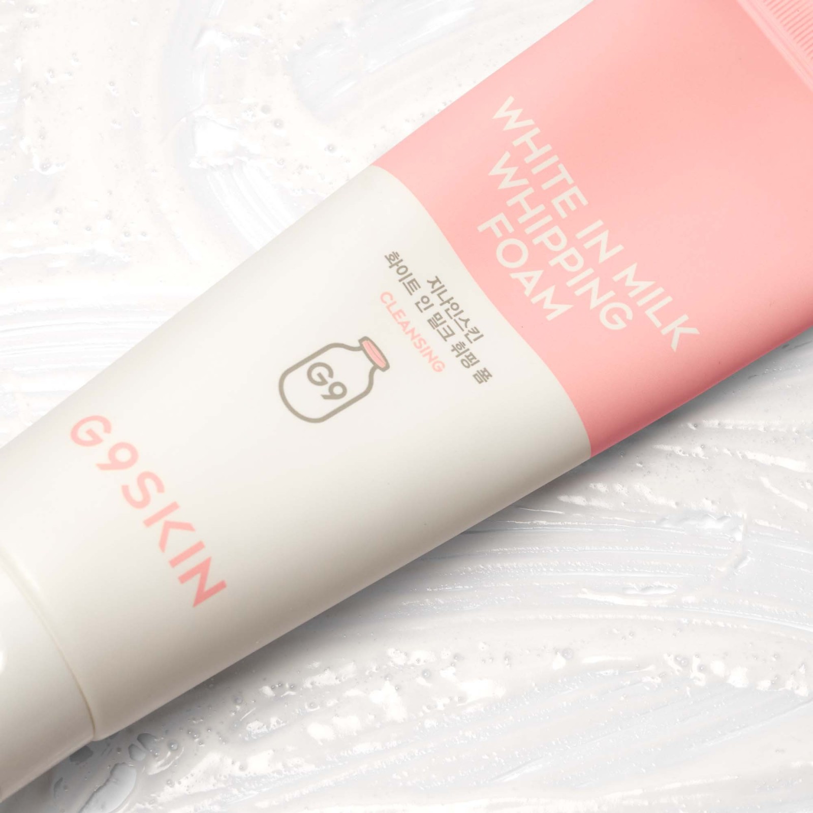 White In Milk Whipping Foam