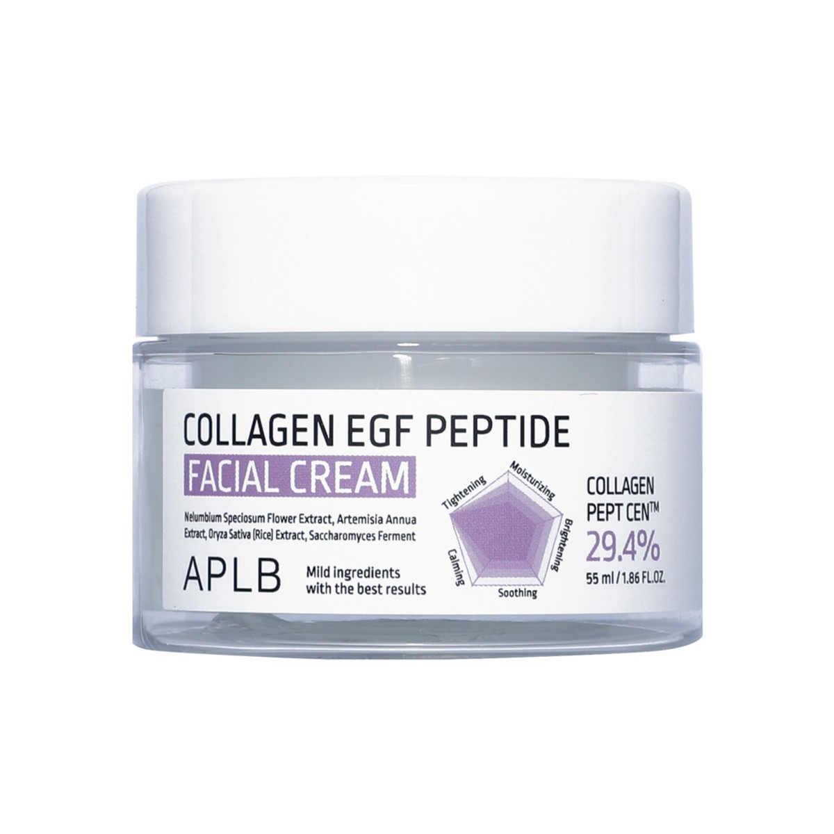 Collagen EGF Peptide Facial Cream · APLB | MiiN Cosmetics