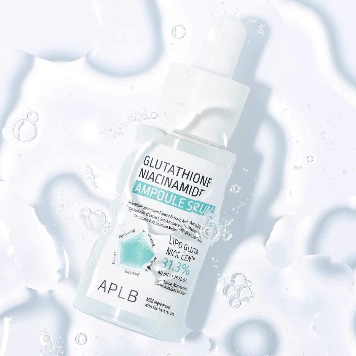 Glutathione Niacinamide Ampoule Serum · APLB | MiiN Cosmetics